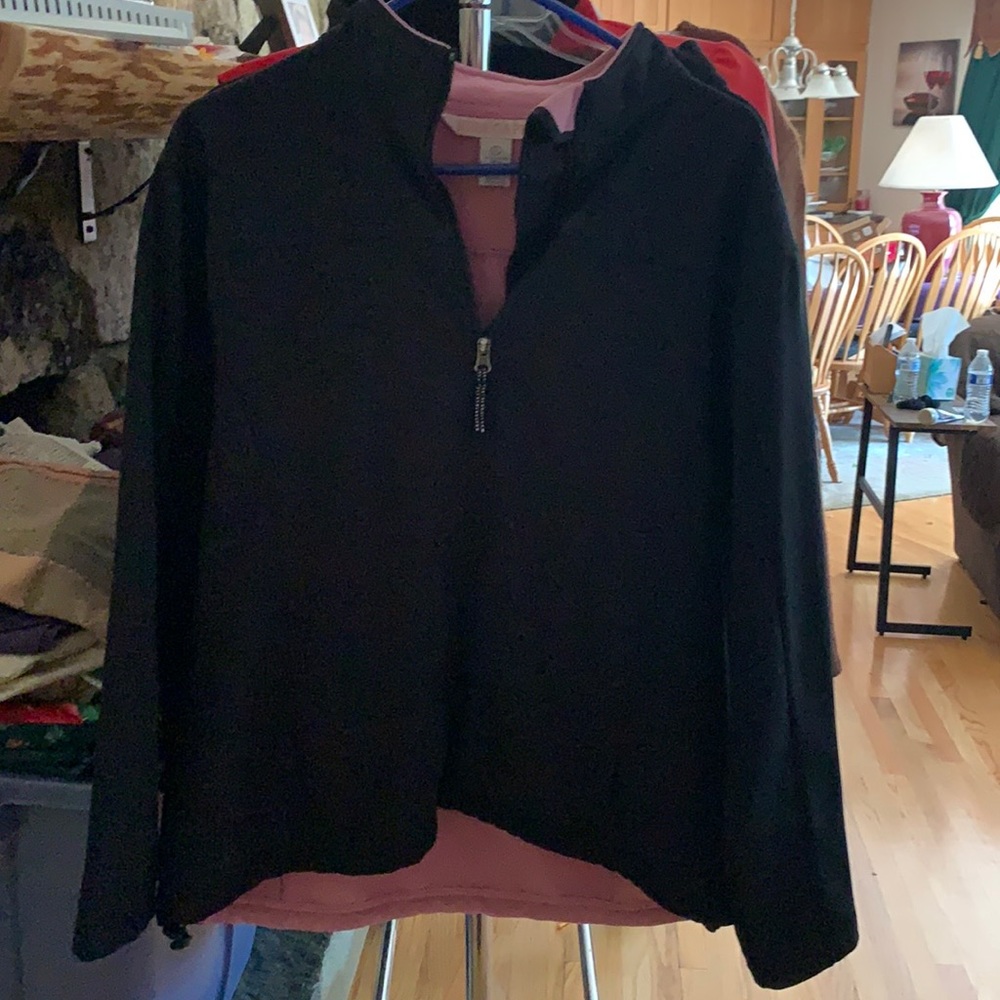 Black zip up